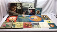 F14) LARGE LOT OF VINYL RECORDS, MIXED