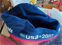 Roots 2002 Olympics Fleece  Hat USA Olympic Team