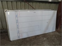 4 Large White Boards Up To 2400mm