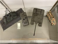 4 Military Tank Models