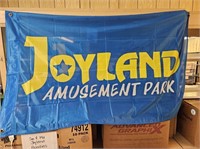 2 Joyland Amusement Park Flags