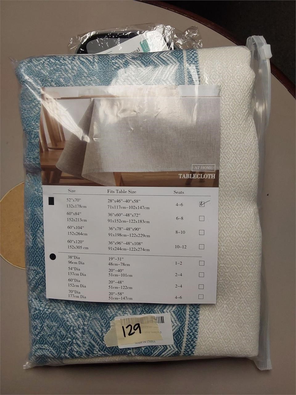 52x70 Cloth Tablecloth