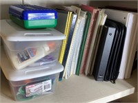 Notebooks, Paper, Folders etc