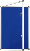 VIZ-PRO Lockable Noticeboard 48x36