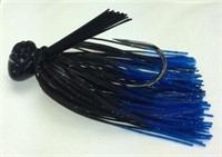 Stanley 1/2oz Black/blue Stand Up Football Jig