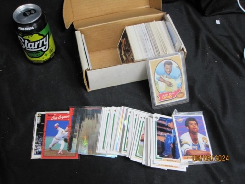 Huge Lot Of 1980’s 90's Mlb & Nba Cards