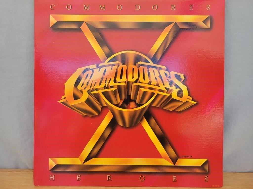 1980 Commodores: Heroes. Motown Records