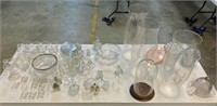 Large Group of Assorted Glass Items