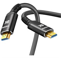 $60 Snowkids 8K HDMI Fiber Optic Cable Long