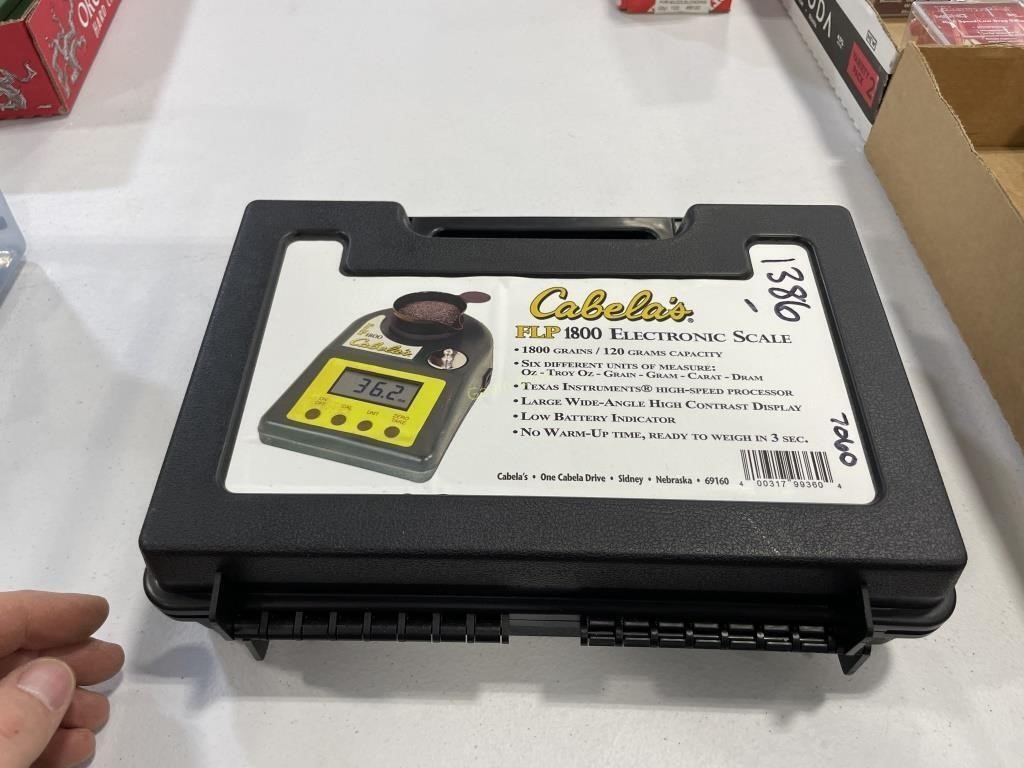 Cabela's FLP 1800 Electronic Scale