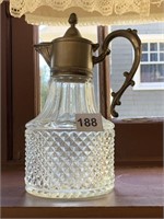 DECANTER PLATED TOP