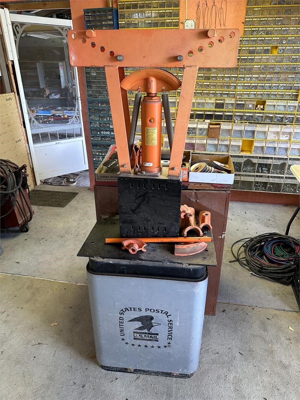 12 Ton Hydraulic Jack Pipe Bender US Postal