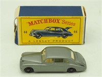 Vtg Matchbox 44 Rolls Royce Phantom V W/ Box Grey