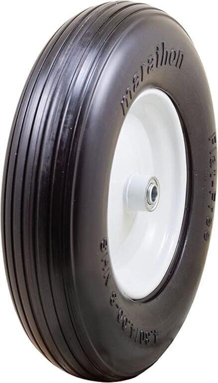 Marathon 00065 4.80/4.00-8-Inch Flat Free Tire