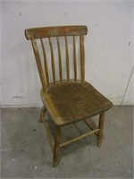 J.C Hubbard Wooden Chair