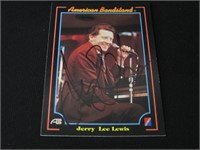 Jerry Lee Lewis Signed Trading Card RCA COA