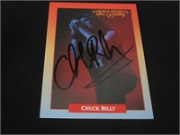 Chuck Billy Signed Trading Card RCA COA