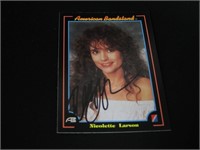 Nicolette Larson Signed Trading Card RCA COA