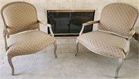 J - PAIR OF MATCHING ARM CHAIRS (A5)