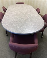 Conference table with chairs - 8FT