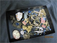 Vintage Lot Of Costume Jewelry