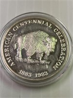 American Centennial Celebration 1oz Silver Round