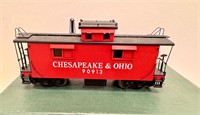 SouthWind Models C&O Red Wood Caboose S Scale