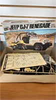 Revell 1/16 Scale Jeep CJ-7 Renegade Model