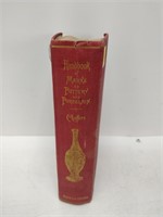 1936 edition book of Marks on Pottery