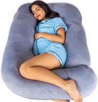 Pharmedoc Pregnancy Pillow  U-Shape  Grey