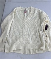 New ladies size XL V-neck sweater