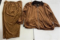 Vintage Teddi velour velvet jogging suit