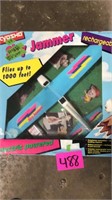 Collectible Sky Jammer electric powered plane.