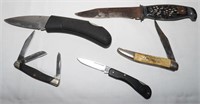 Knives: Case 059LSS, Buck 3 Blade,…