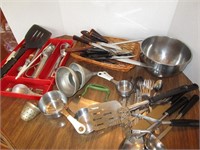 Kitchen selection; some vintage items