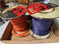 (2) Partial Rolls of Coded Wire