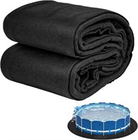 Abimars Pool Liner Pad  24' Round  Black