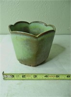 Frankoma Prairie Green Planter #37