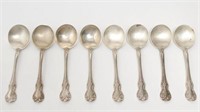 Towle Sterling Silver Soup Spoons, 8 "Old Master"