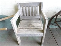 Wooden Patio Chair