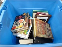 Tub of Assorted Books