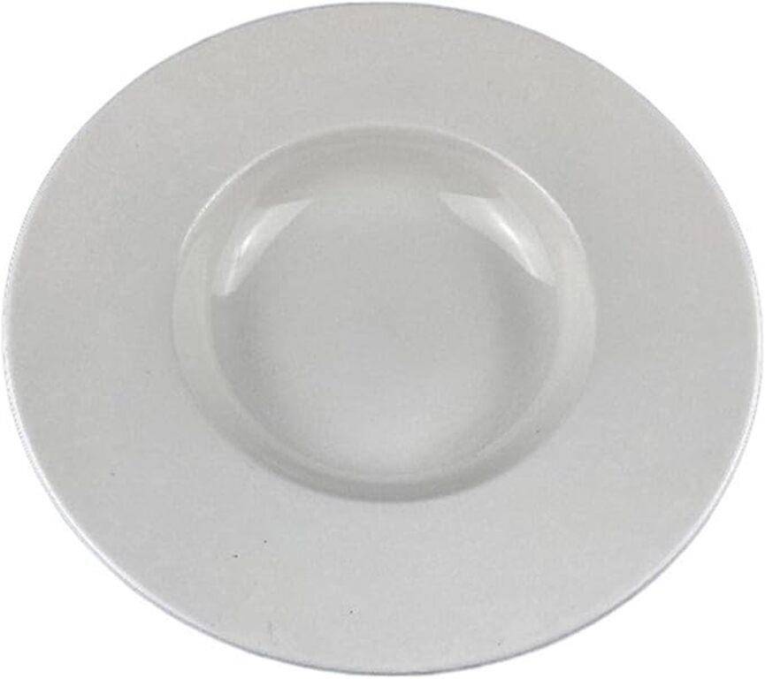 White Ceramic Dinner Plate Restaurant Western Dinn