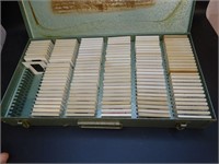 1950s Slides Throughout Europe w/ Metal Case