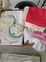 Vintage Linens and Doilies