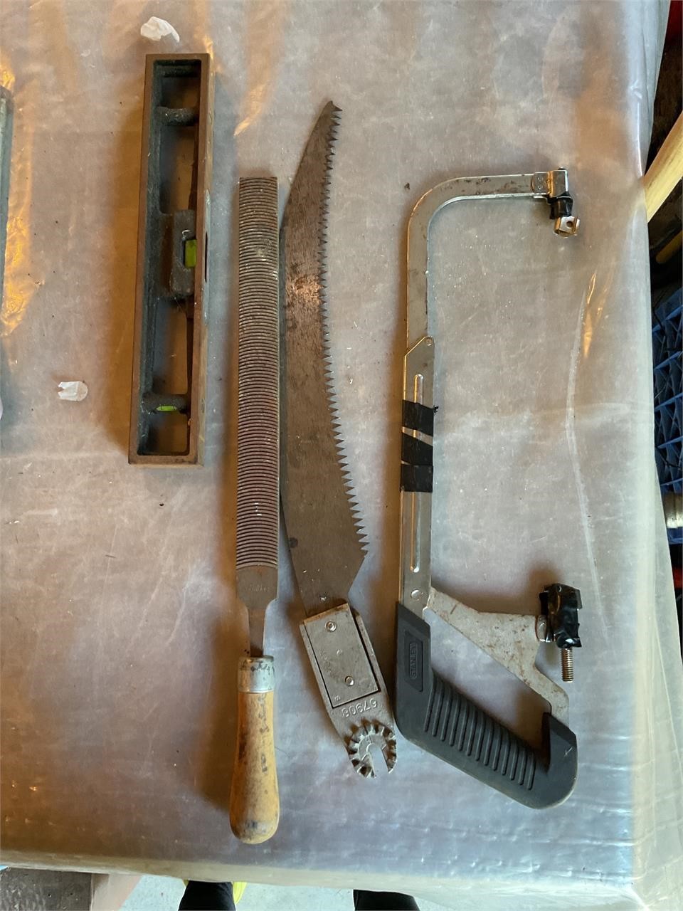 Misc tool lot with saws