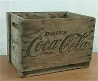 Vintage Coca-Cola wooden crate 17 x12 x12