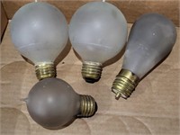 VTG Frosted Light Bulbs