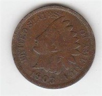 1903 US Indian Head Copper Penny