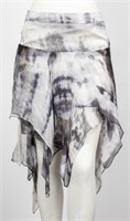 Chaiken Silk Chiffon Skirt, New W Tags