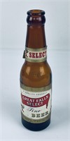 Great Falls Select Montana Nipper Beer Bottle